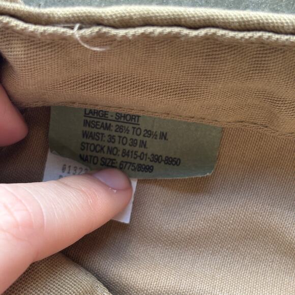 Tru-Spec Tactical Cargo Pants Men's L 36x29 Khaki Ripstop Utility Workwear - Picture 6 of 16